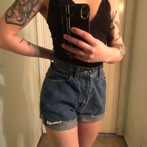 Vintage St. John’s Bay Denim Mom Shorts